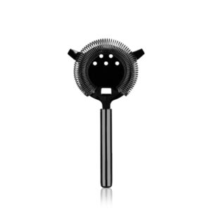 Black Kairos cocktail strainer