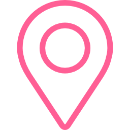 Pink location icon